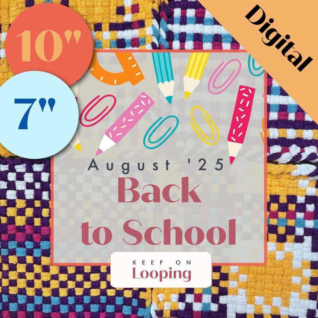 Digital KOL Patterns - Aug 2025 - Back-to-School-Past KOL Boxes-Keep On Looping-Acorns &amp; Twigs