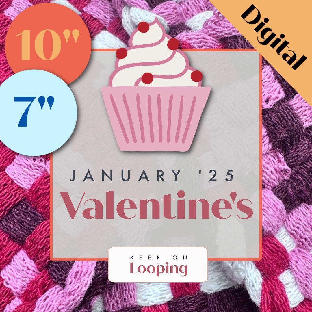 Digital KOL Patterns - Jan 2025 - Valentine's-Past KOL Boxes-Keep On Looping-Acorns & Twigs
