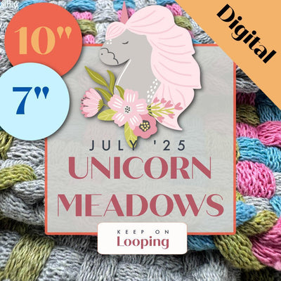 Digital KOL Patterns - July 2025 - Unicorn Meadows-Past KOL Boxes-Keep On Looping-Acorns & Twigs