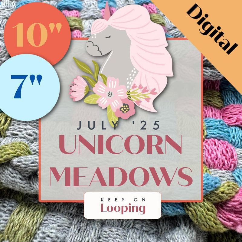 Digital KOL Patterns - July 2025 - Unicorn Meadows-Past KOL Boxes-Keep On Looping-Acorns & Twigs