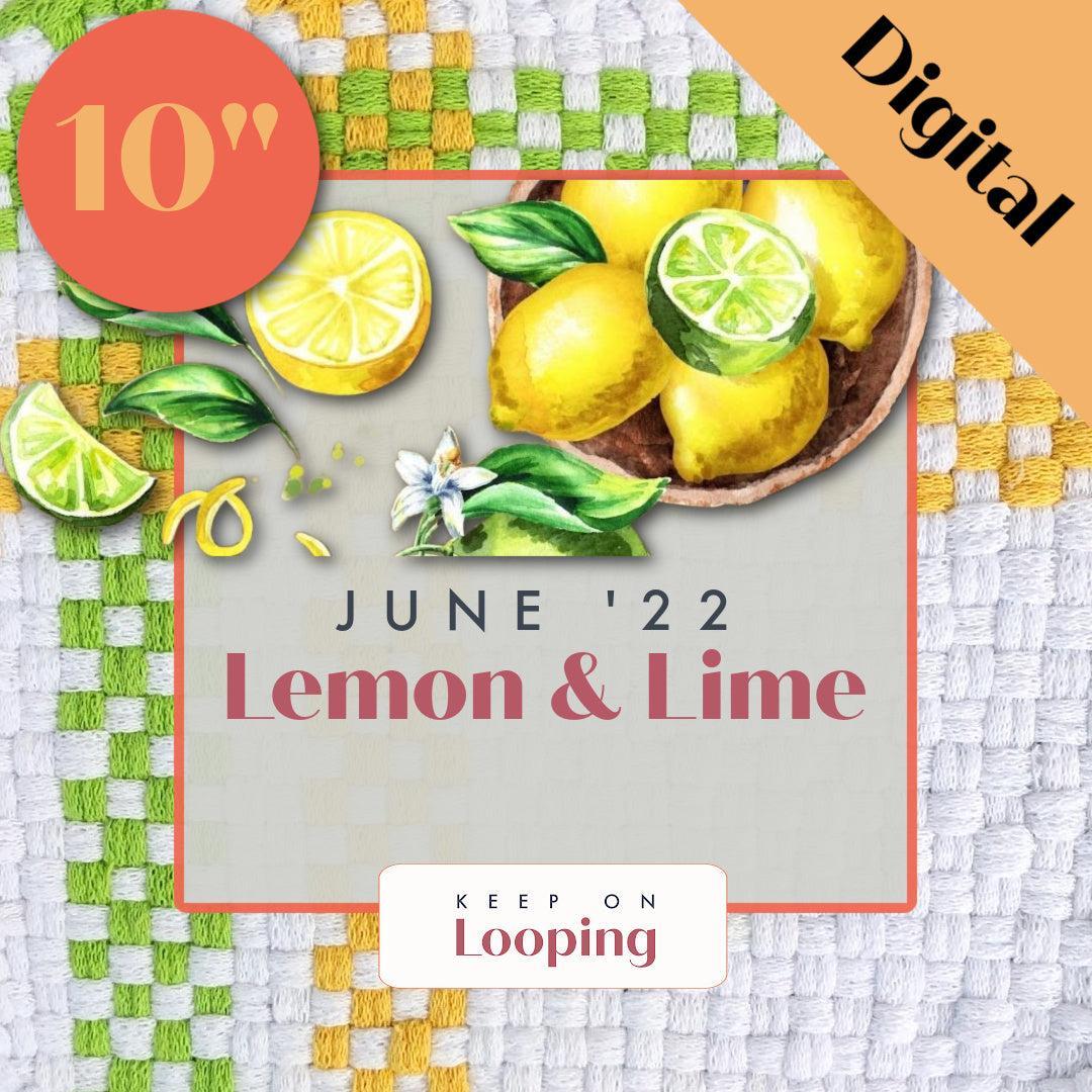 Digital KOL Patterns - June 2022 - Lemon &amp; Lime-Past KOL Boxes-Keep On Looping-Acorns &amp; Twigs