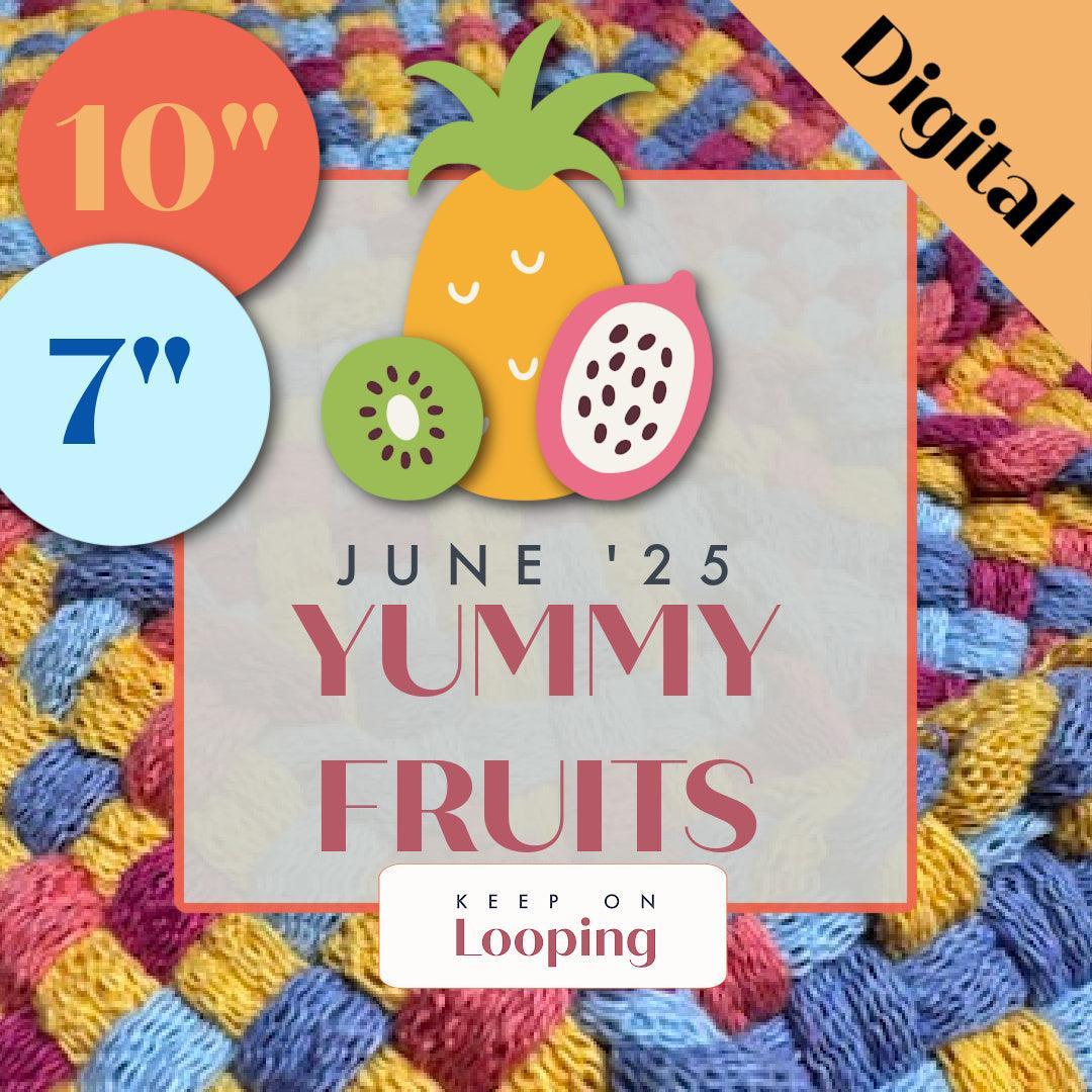 Digital KOL Patterns - June 2025 - Yummy Fruits-Past KOL Boxes-Keep On Looping-Acorns & Twigs