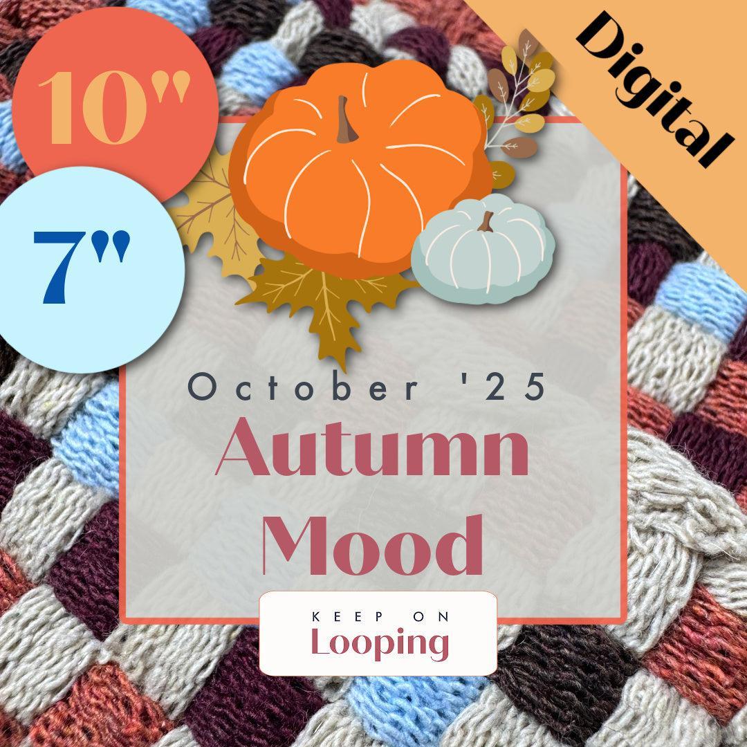 Digital KOL Patterns - Oct 2025 - Autumn Mood-Past KOL Boxes-Keep On Looping-Acorns & Twigs