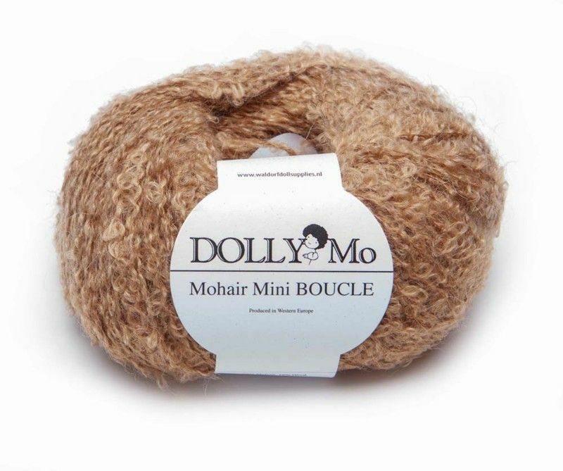 DollyMo Mini Boucle Mohair Doll Hair Yarn