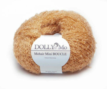 DollyMo Mini Boucle Mohair Doll Hair Yarn