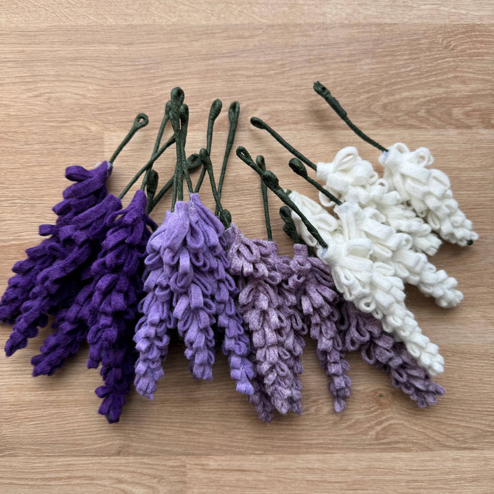 Felt Wisteria Flower Craft Kit-Felt Craft-The Crafty Kit Company-Acorns &amp; Twigs