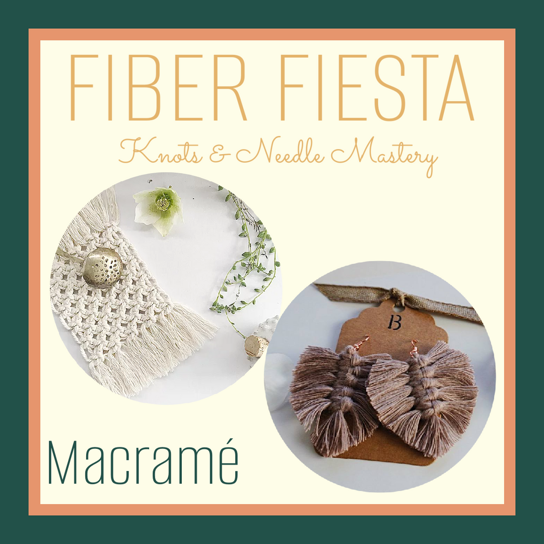 Fiber Fiesta Macramé Supply Kit-Keep On Crafting-Acorns &amp; Twigs