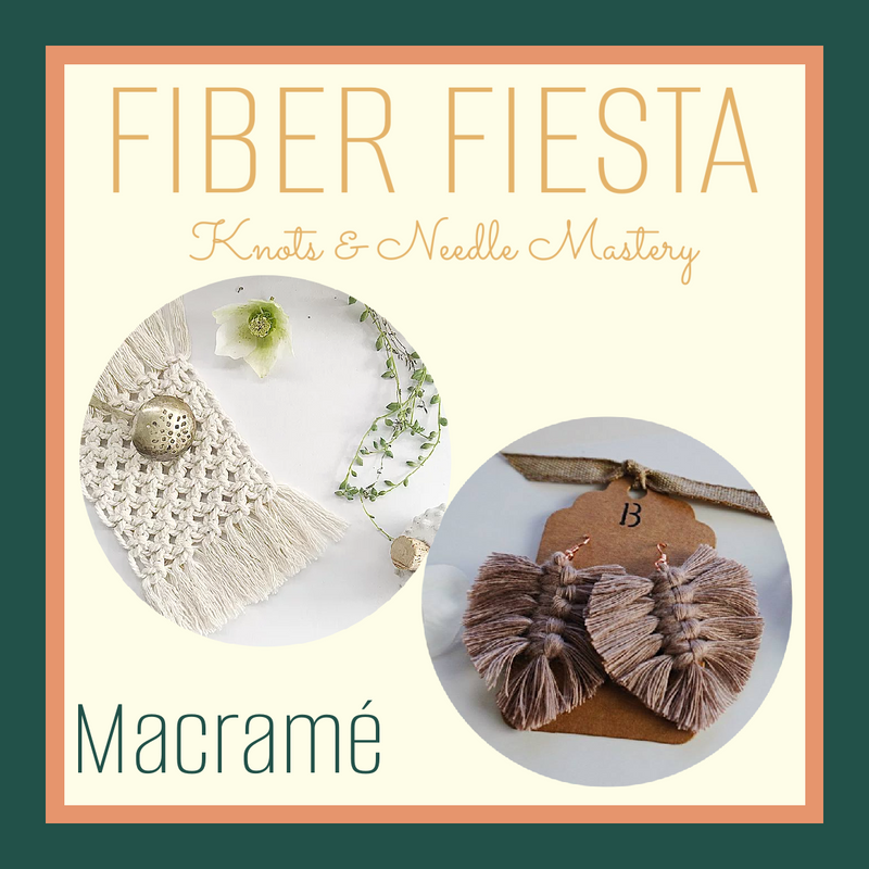 Fiber Fiesta Macramé Supply Kit-Keep On Crafting-Acorns & Twigs