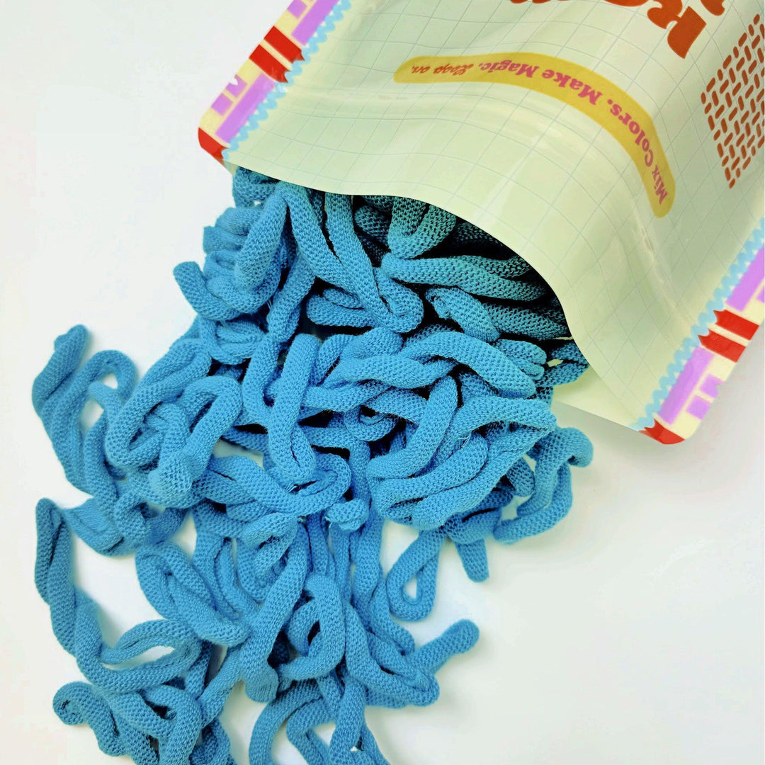Fresco Blue (10" Size)-Potholder weaving-Keep On Looping-Acorns &amp; Twigs