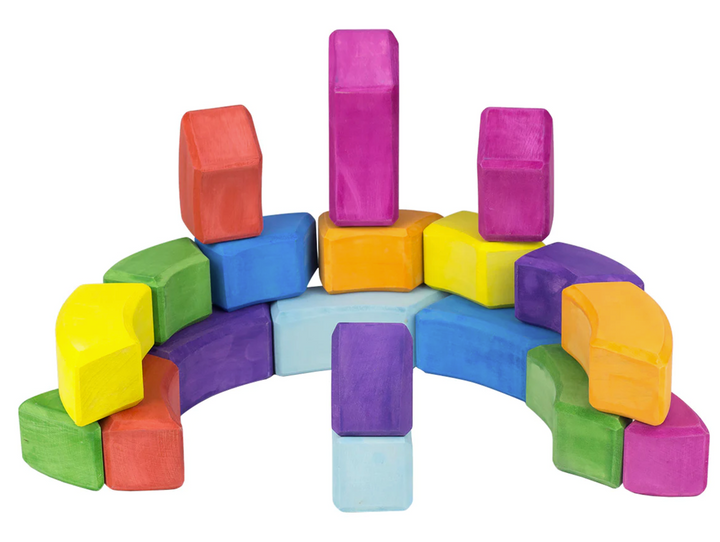 Goethe Color Circle, 24 puzzle pieces-Wooden Blocks-PoppyBabyCo-Acorns &amp; Twigs
