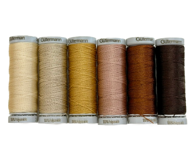 Gütermann Zwibond 60 Thread – Skin Tones