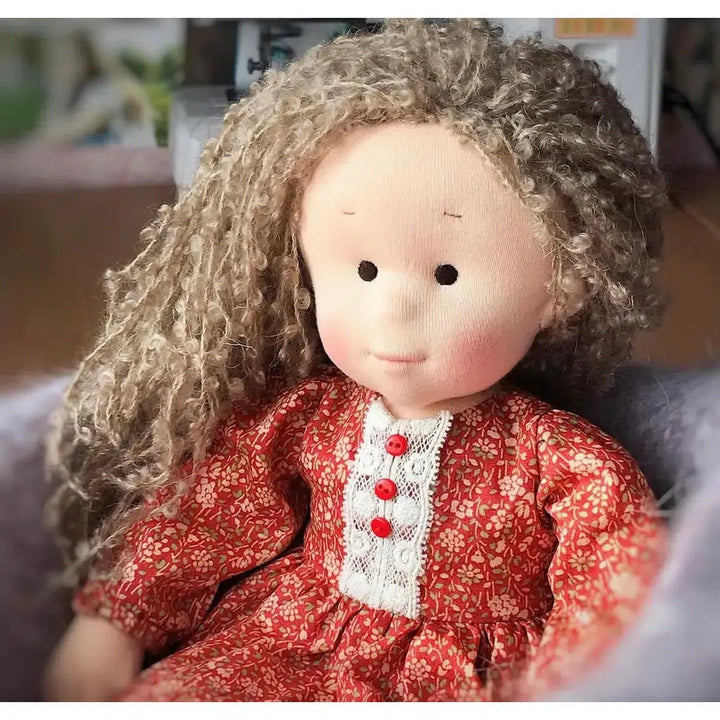 Handmade Waldorf Doll-Doll-PoppyBabyCo-Acorns &amp; Twigs