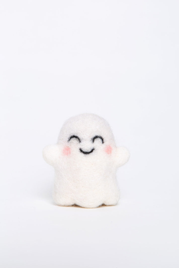 Happy Ghost Needle Felting Kit-Needle Felting-Hawthorn Handmade-Acorns &amp; Twigs