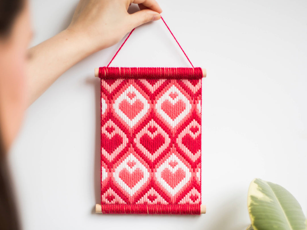 Hearts Bargello Tapestry Kit-Bargello-Oh Sew Bootiful-Acorns &amp; Twigs