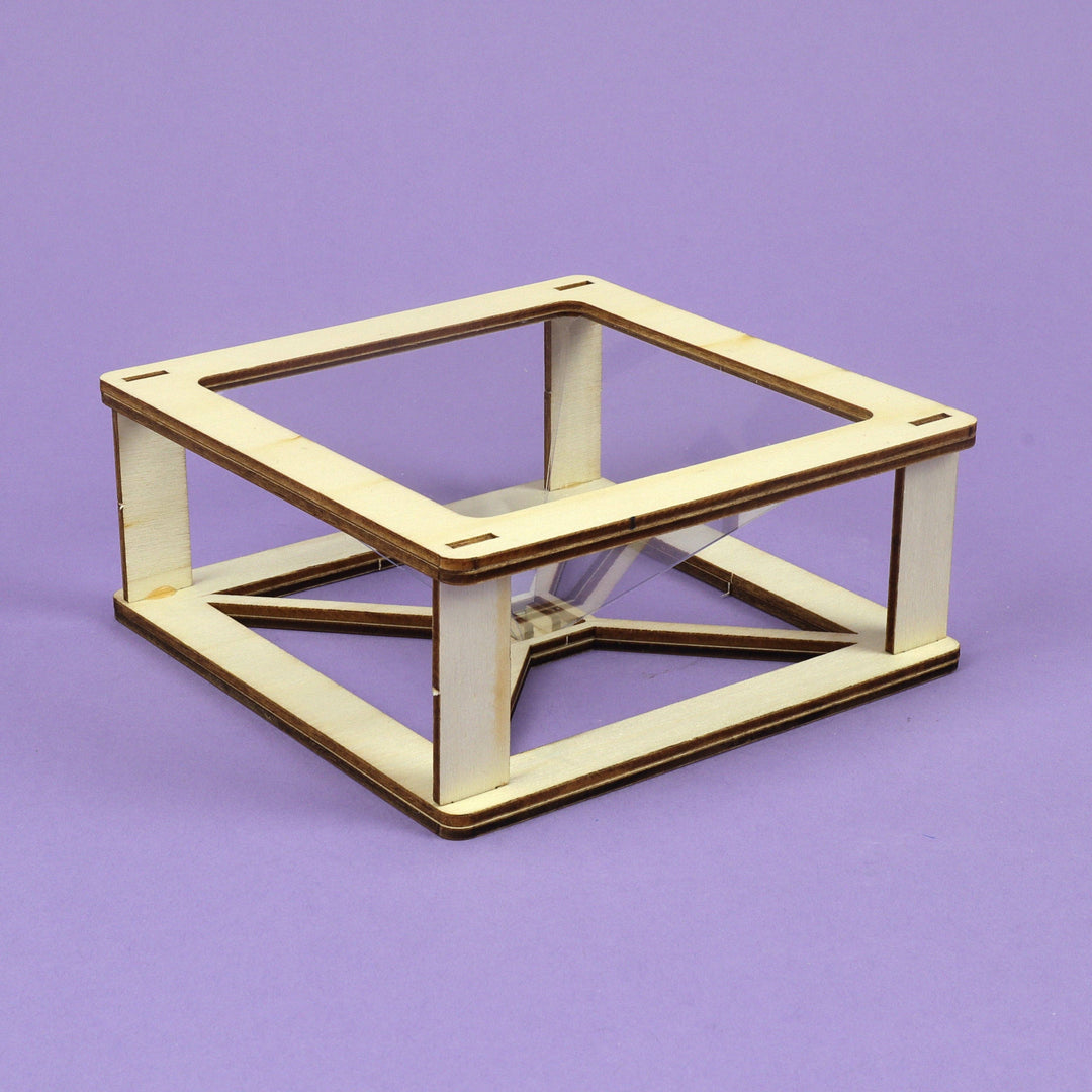 Hologram Projector DIY Kit, STEM Toy, Craft Kit for Kids-Wooden Toy-Kitsville-Acorns &amp; Twigs