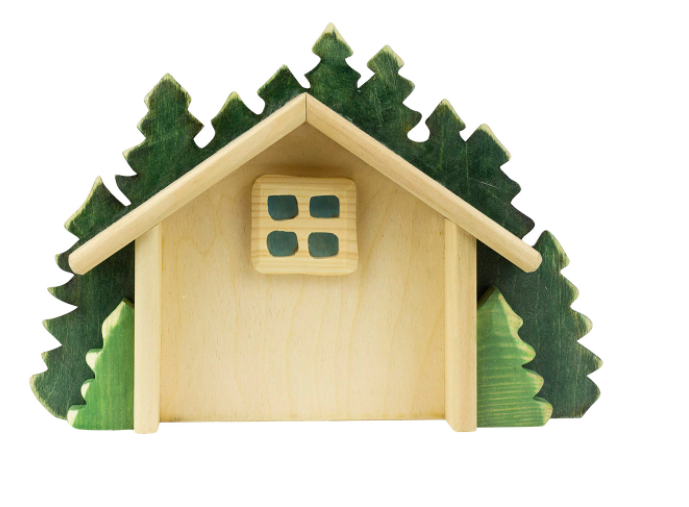 House in the Forest-Small World Play-PoppyBabyCo-Acorns &amp; Twigs