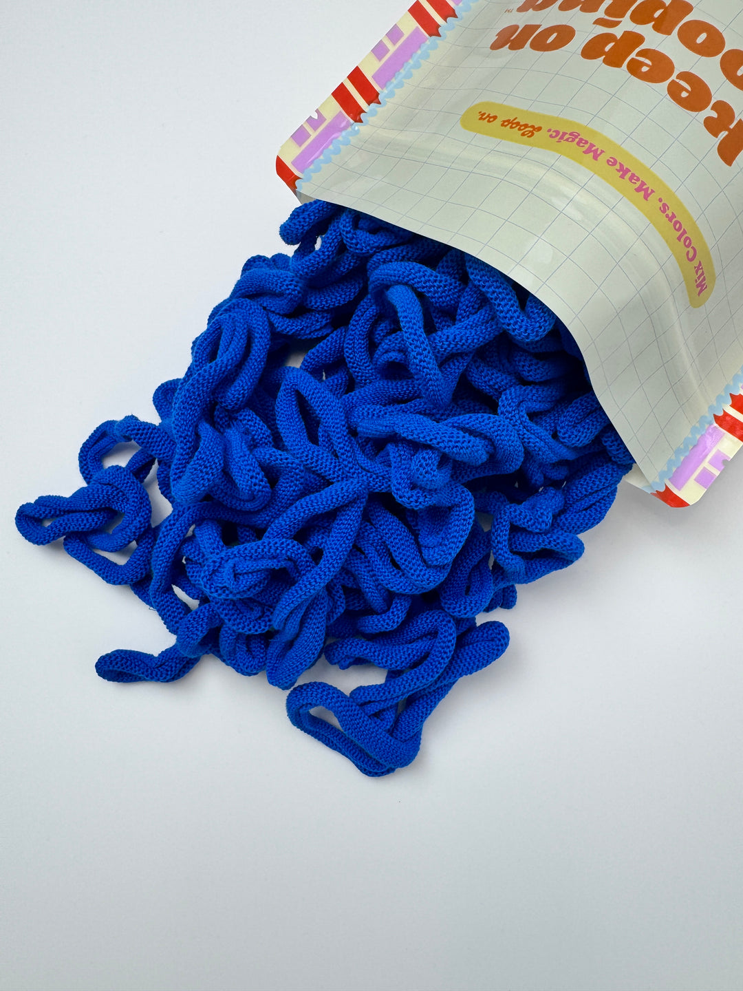 Blue Cotton Loops