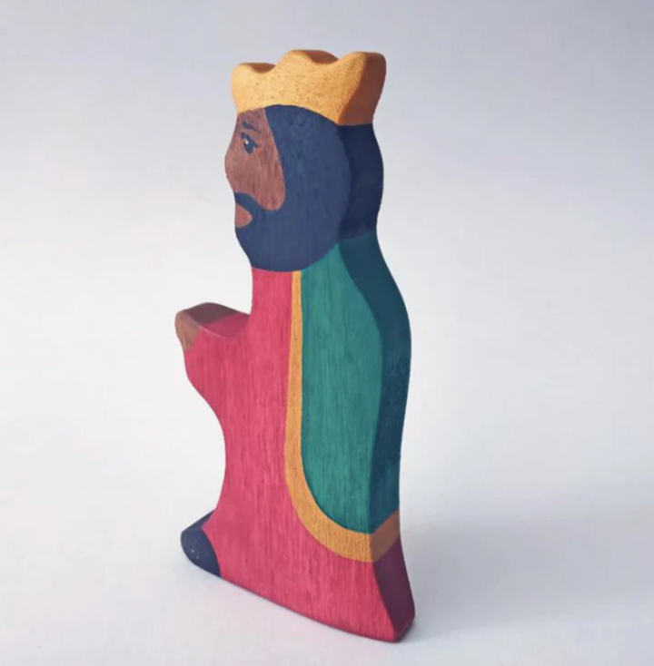 King and Queen, dark skin-Small World Play-PoppyBabyCo-Acorns &amp; Twigs