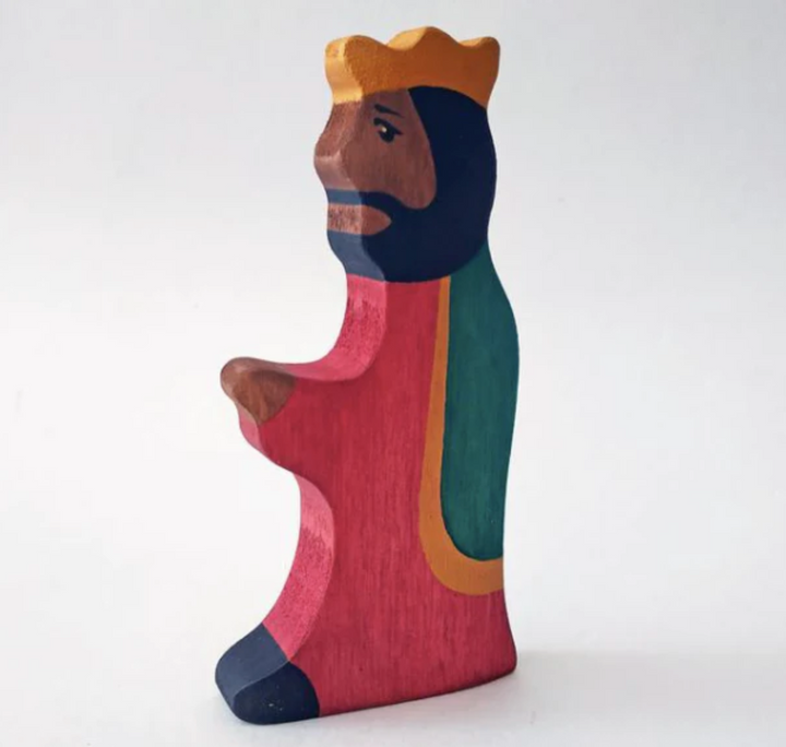 King and Queen, dark skin-Small World Play-PoppyBabyCo-Acorns &amp; Twigs