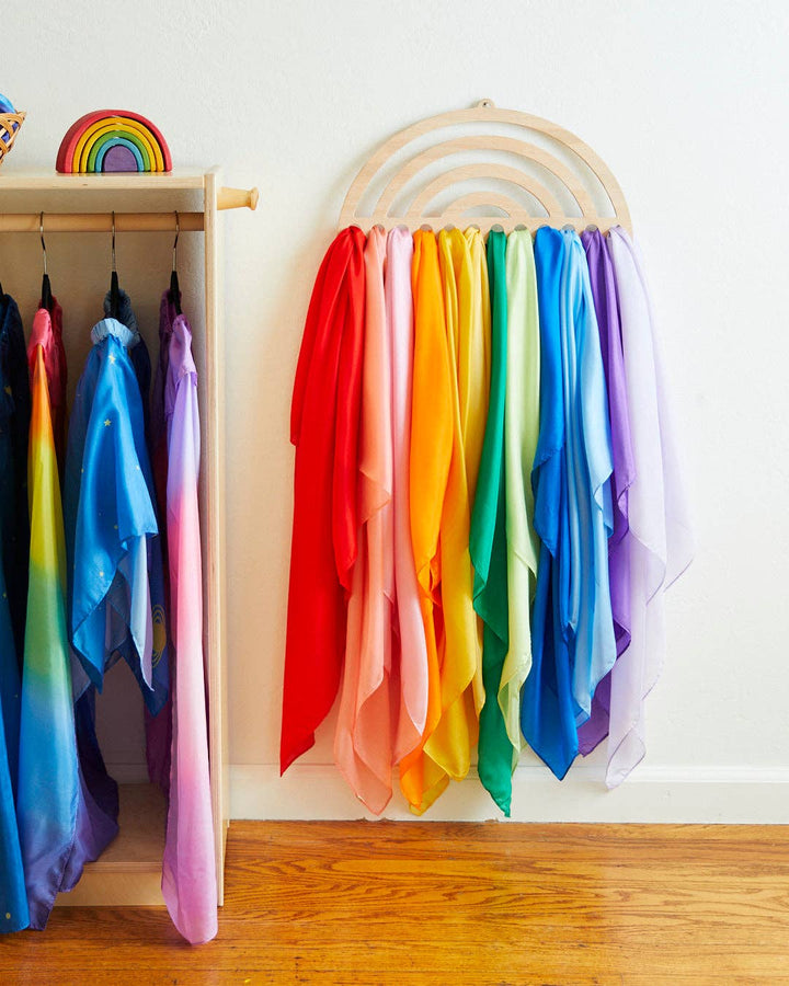 Large Rainbow Playsilk Display-Sarah’s Silks-Acorns &amp; Twigs