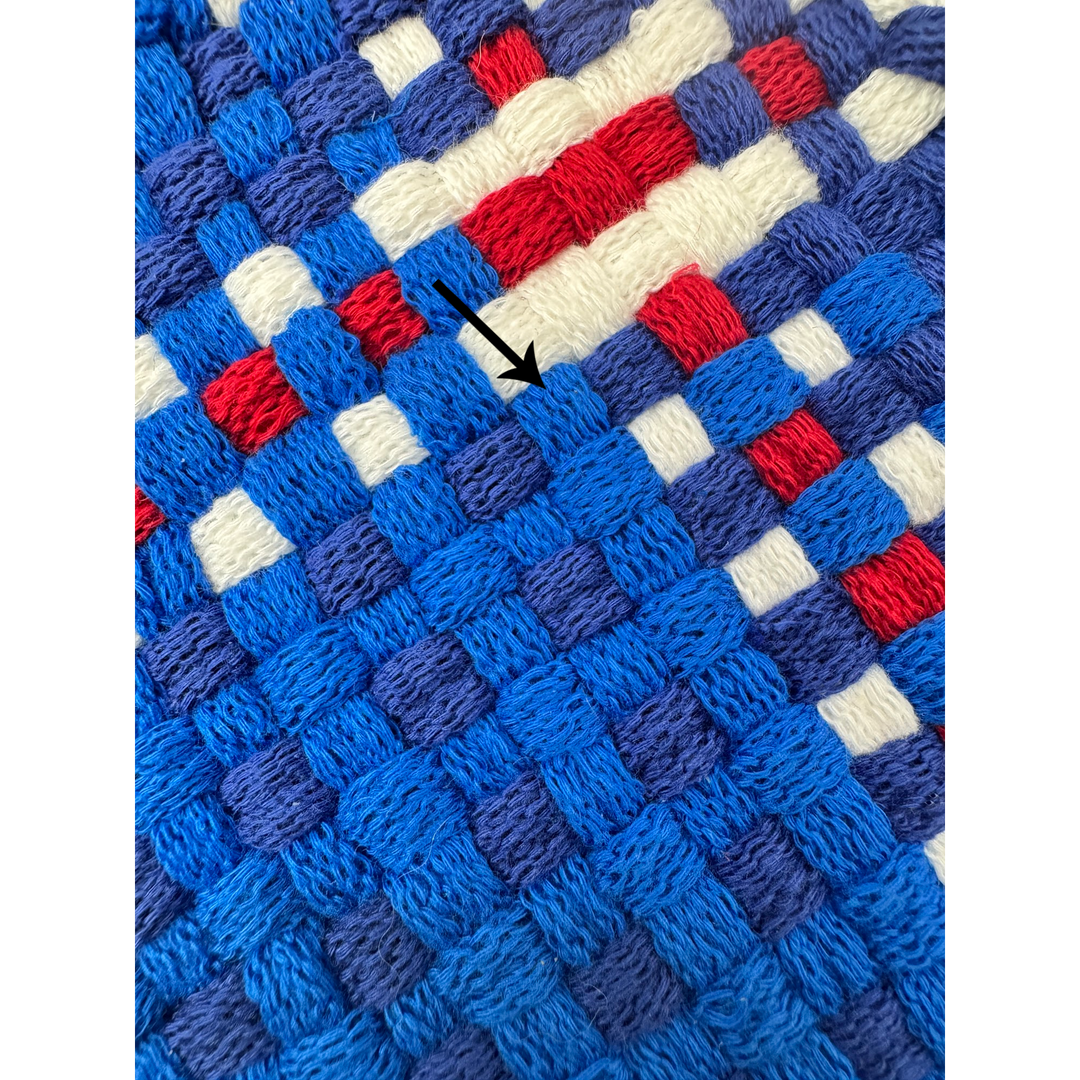Blue Cotton Loops