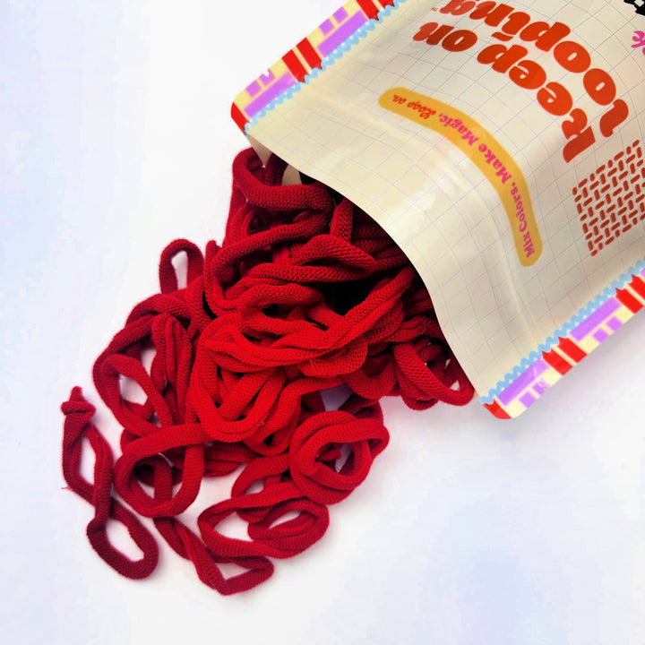 Tomato Red Cotton Loops