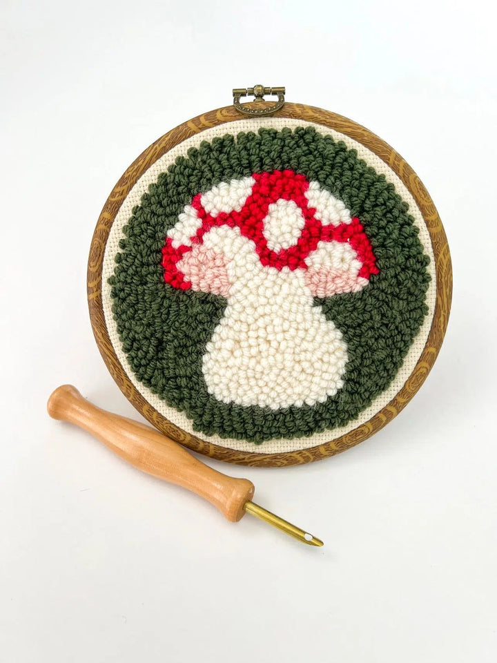 Mushroom Punch Needle Kit-Punch Needle-Urban Acres-Acorns &amp; Twigs