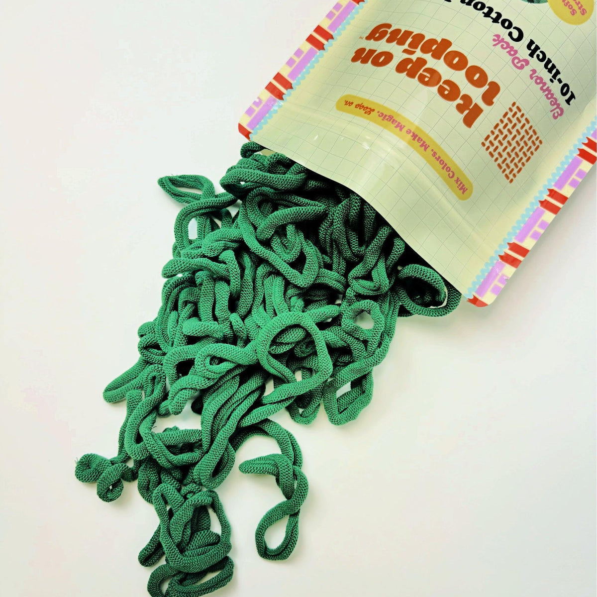 Nile Green (10" Size)-Potholder weaving-Keep On Looping-Acorns & Twigs