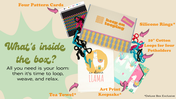 (November) DELUXE Keep On Looping Subscription Box-Subscription-Keep On Looping-Acorns & Twigs