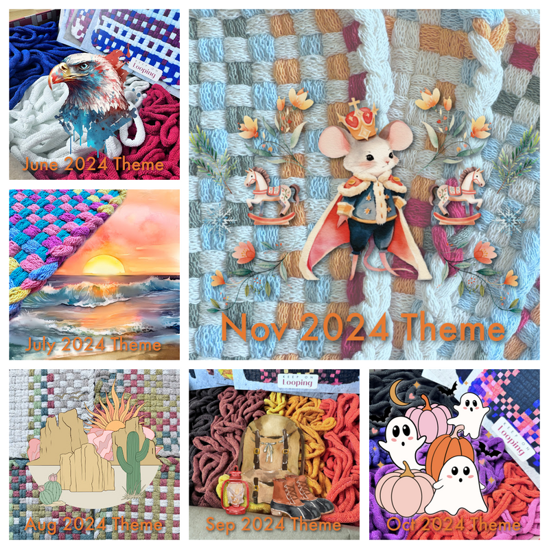 (November) Keep On Looping Subscription Box-Subscription-Keep On Looping-Acorns & Twigs