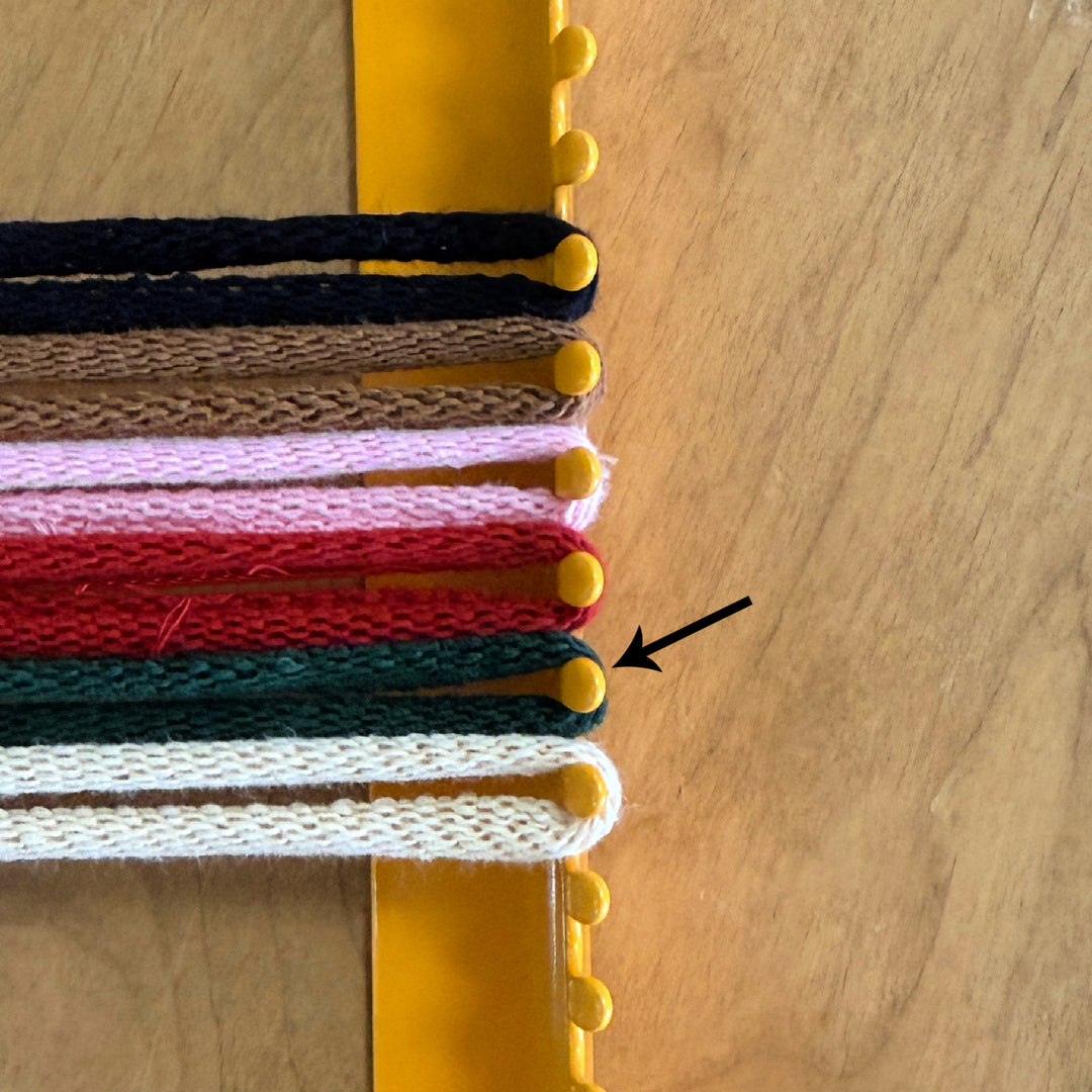 Dark Green Cotton Loops