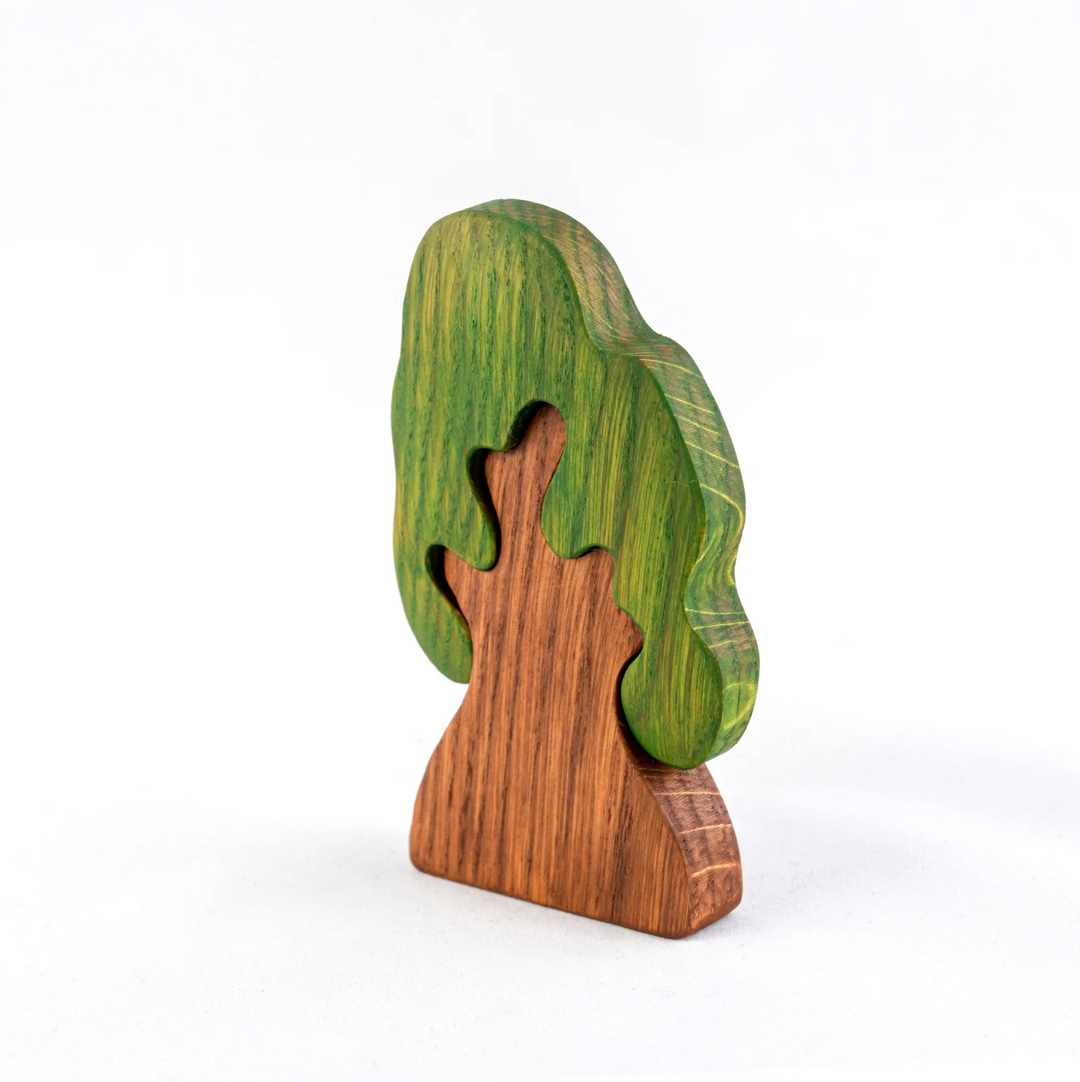 Oak Tree Puzzle, option 2-Small World Play-PoppyBabyCo-Acorns &amp; Twigs