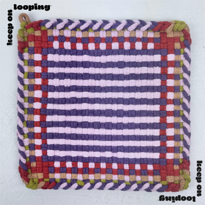 Bronze Cotton Potholder Loops