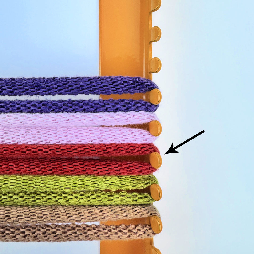 Rust Cotton Potholder Loops