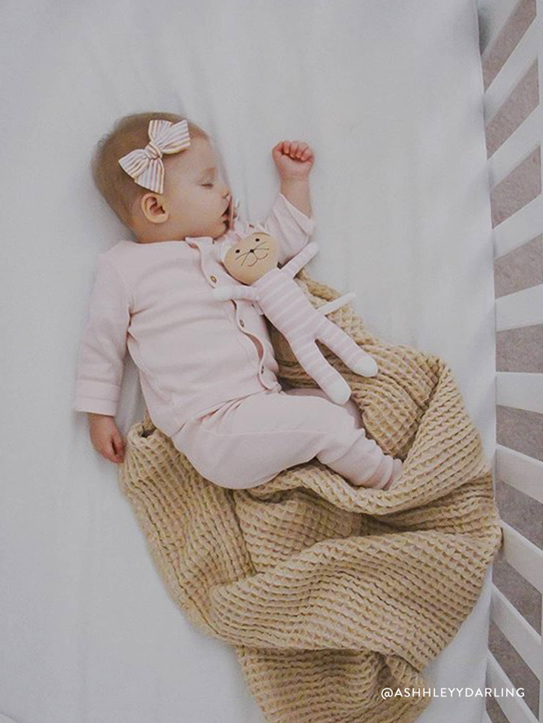 Organic Baby Scrappy Cat Toy-Stuffy-Under the Nile-Acorns &amp; Twigs