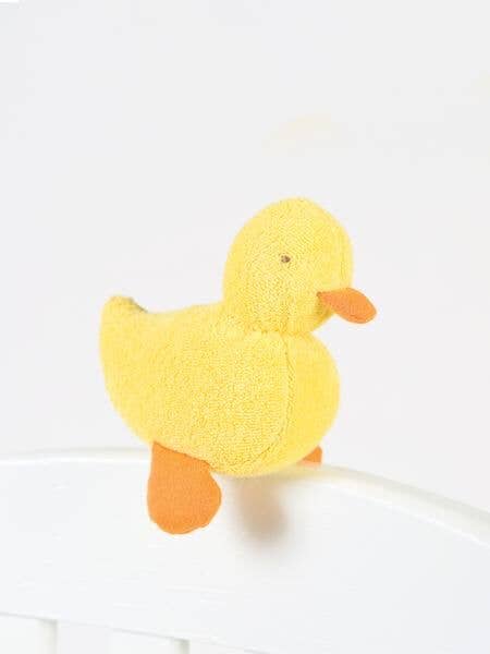 Organic Cotton Baby Duck Toy-Stuffy-Under the Nile-Acorns & Twigs