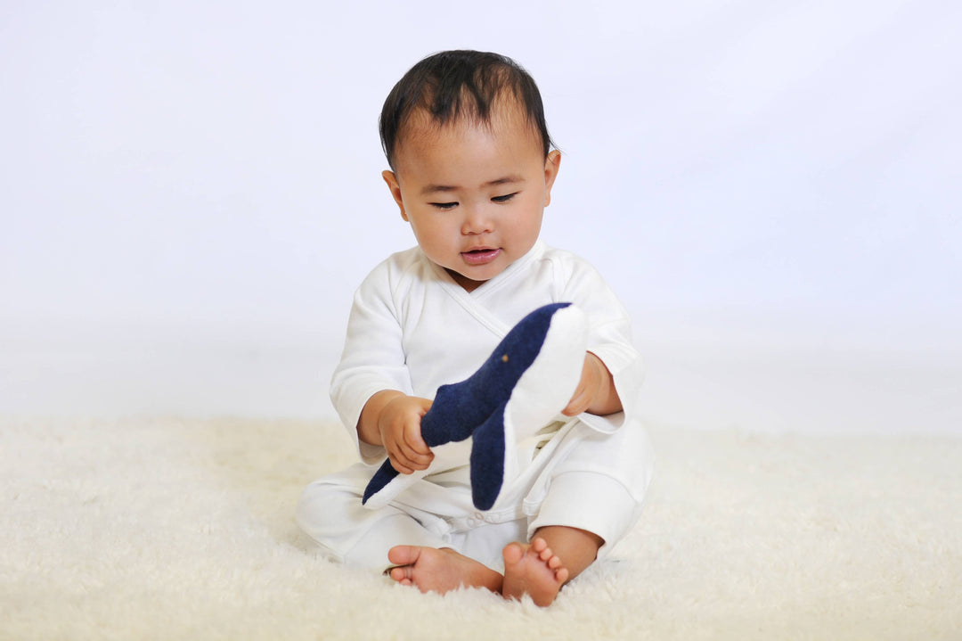 Organic Humphrey the Whale Toy-Stuffy-Under the Nile-Acorns &amp; Twigs