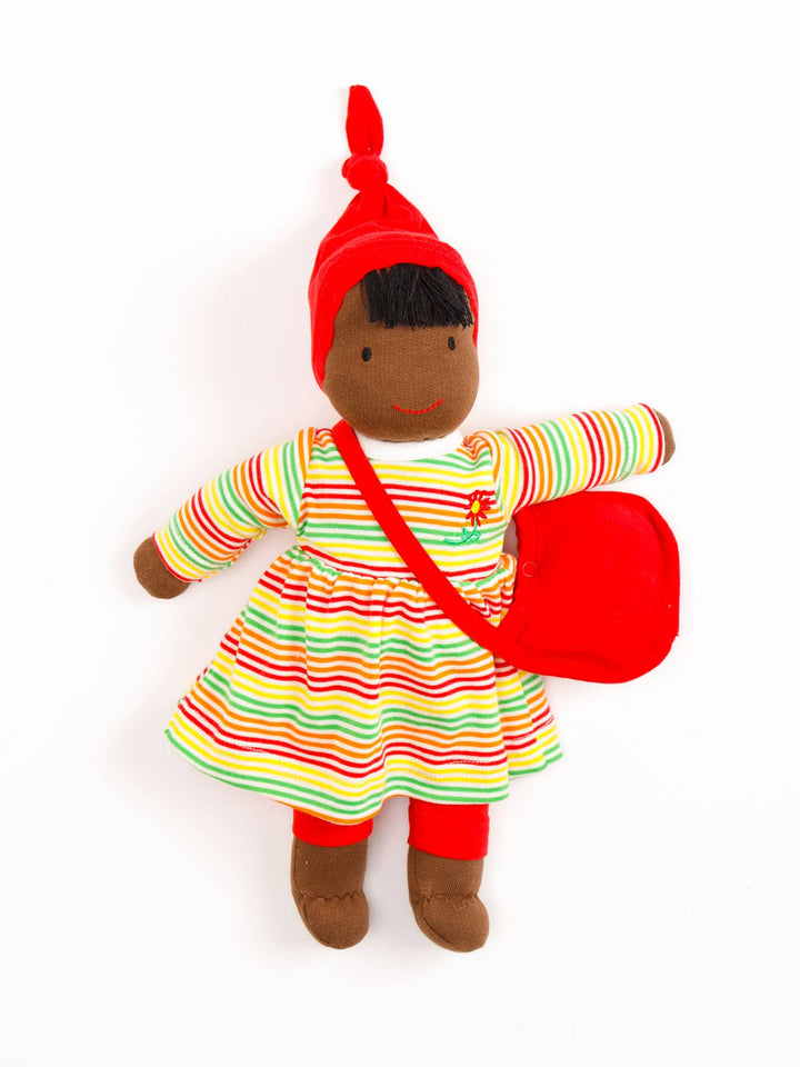 Organic Sasha Dress Up Waldorf Doll-Doll-Under the Nile-Acorns &amp; Twigs