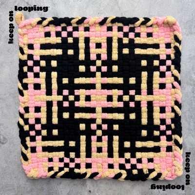 PRE-ORDER Coconut Cotton Loops (10" Size)-Potholder weaving-Keep On Looping-Acorns & Twigs