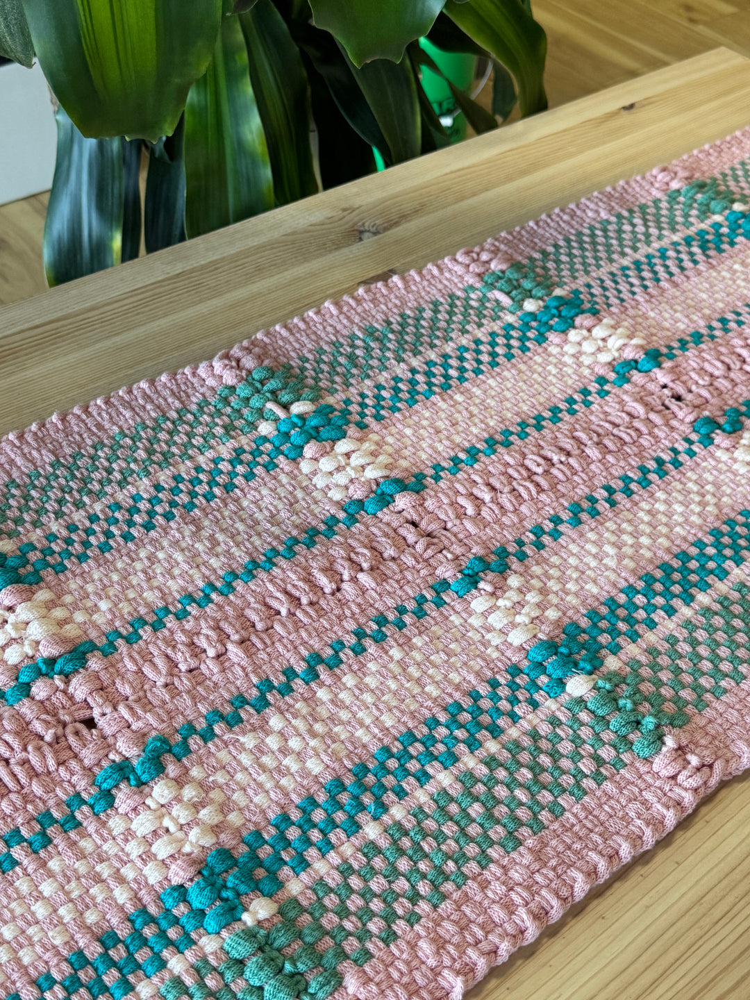 Pearl Rose (10" Size)-Potholder weaving-Keep On Looping-Acorns &amp; Twigs