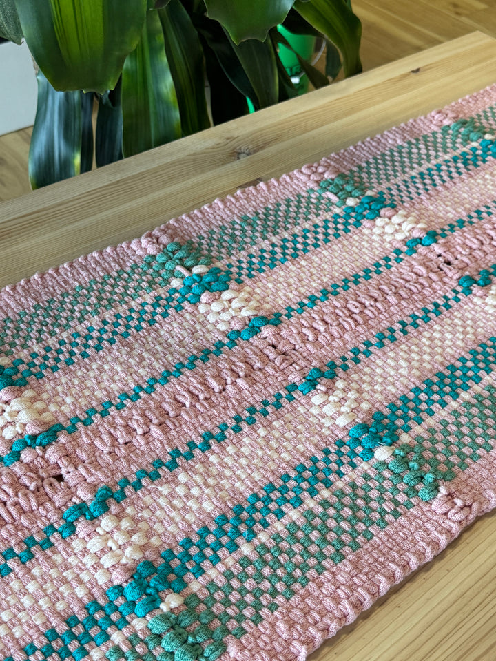 Pearl Rose (10" Size)-Potholder weaving-Keep On Looping-Acorns &amp; Twigs