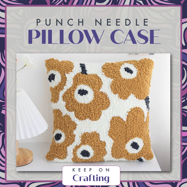 Pillow Case Punch Needle Class-KOC-Keep On Crafting-Acorns &amp; Twigs