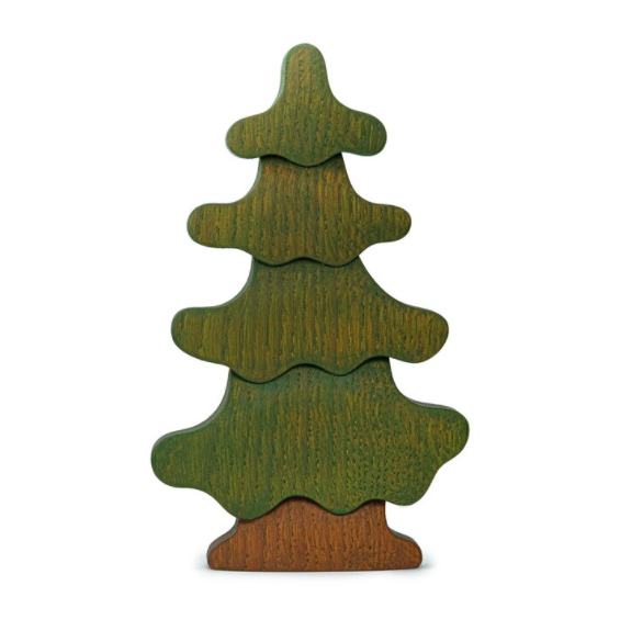 Pine Tree - Large-Small World Play-PoppyBabyCo-Acorns &amp; Twigs