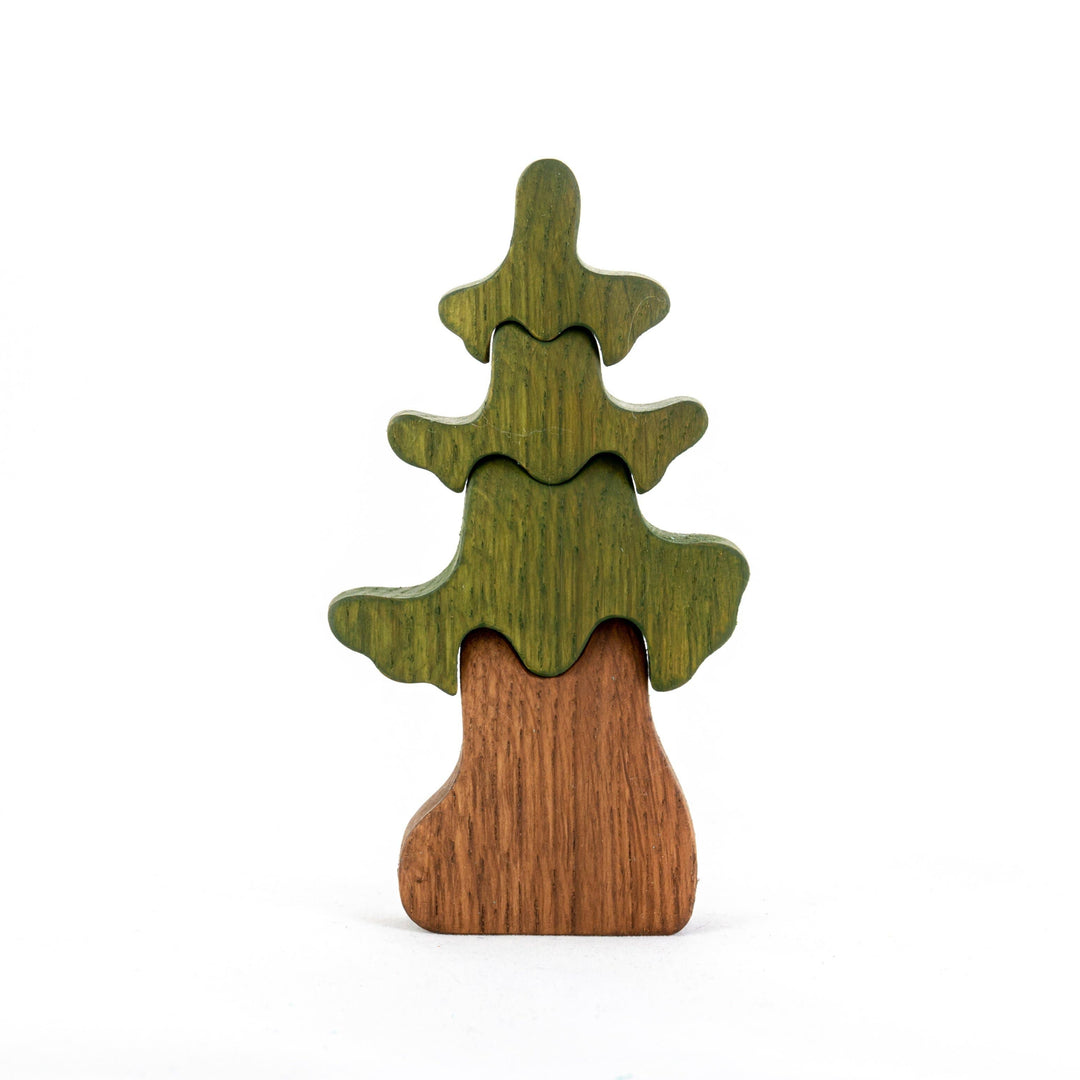Pine Tree Puzzle-Small World Play-PoppyBabyCo-Acorns &amp; Twigs