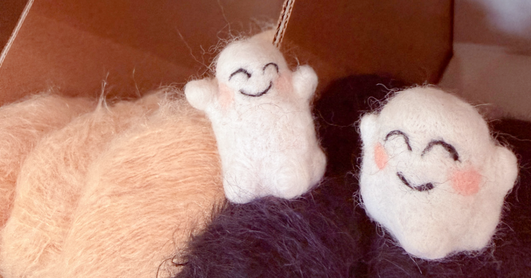 Needle Felted Ghosts - October 13th