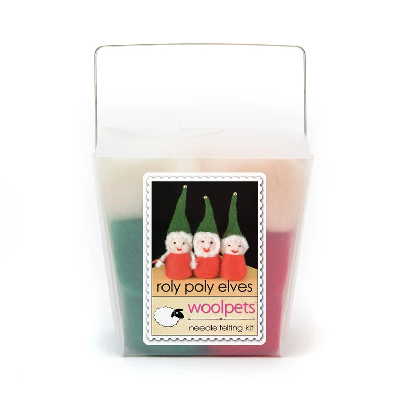 Deluxe Roly Poly Roly Kit Roly Poly Elves Needle Felting Kit - EASY – Acorns & Twigs
