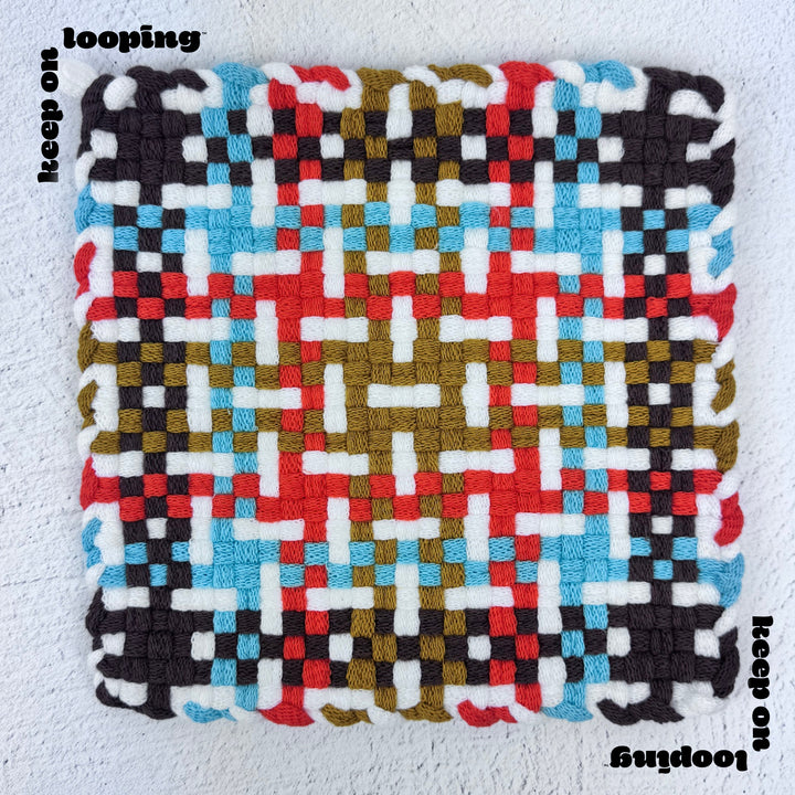 White Cotton Loops