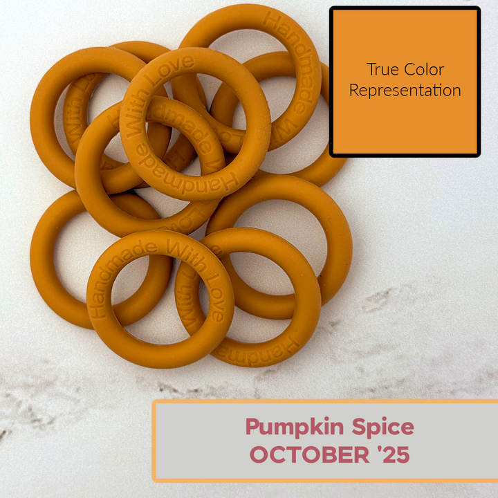 Silicone Rings - Autumn Mood (Pumpkin Spice)-Silicone Ring-Keep On Looping-Acorns &amp; Twigs
