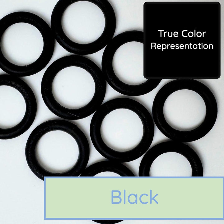 Silicone Rings - Black