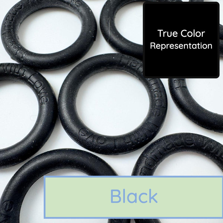Silicone Rings - Black